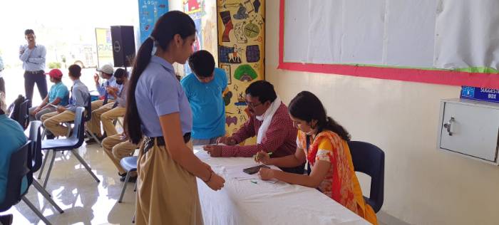 Vaccination camp for the students - 2022 - paratwada